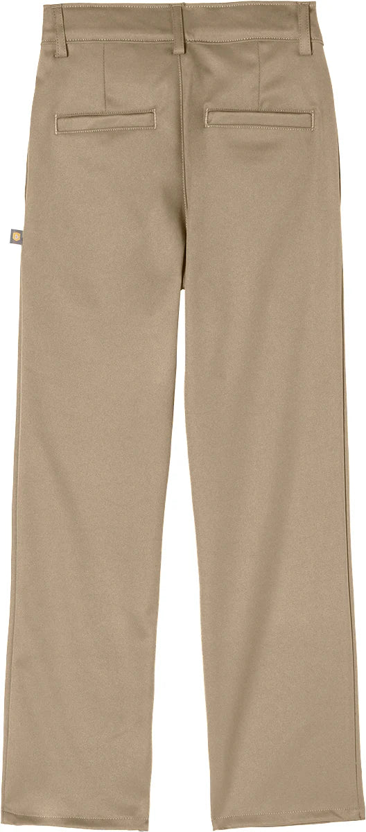 Flat Front Twill Pants
