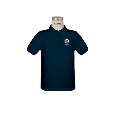 Navy Polo Pique Youth (Classic)