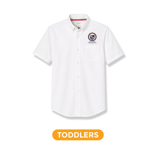 Toddlers Short Sleeve Oxford Shirt (NEW)