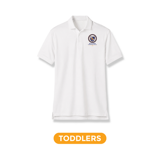 Toddlers White Polo Pique (NEW)