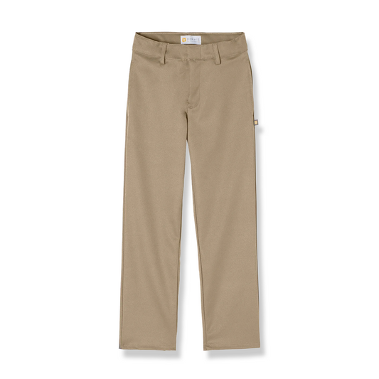 Flat Front Twill Pants